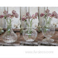 wedding Delicate Glass Bud Vase clear glass